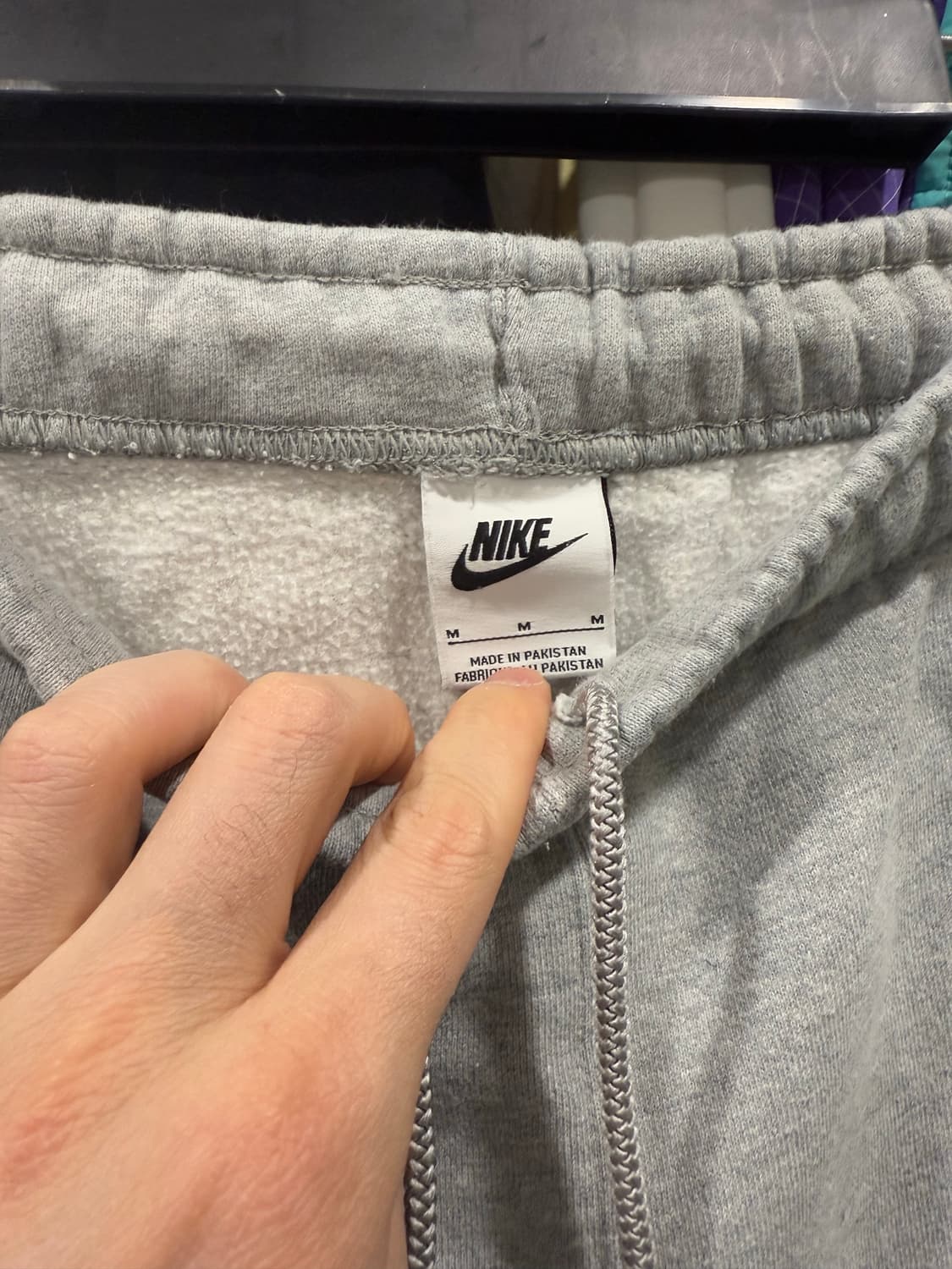 나이키 x 스투시 NRG 플리스 팬츠 다크 그레이 헤더 상품이미지2