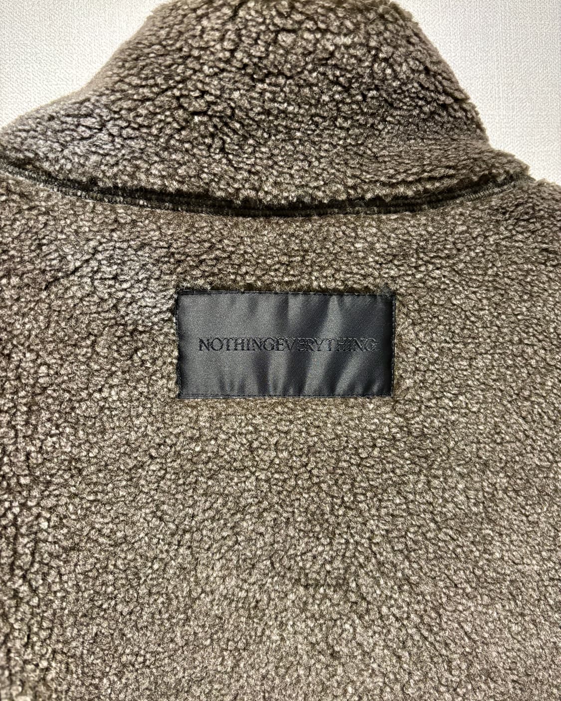 (OS) 낫띵에브리띵 리버서블 플리스 자켓 브라룬 상품이미지3