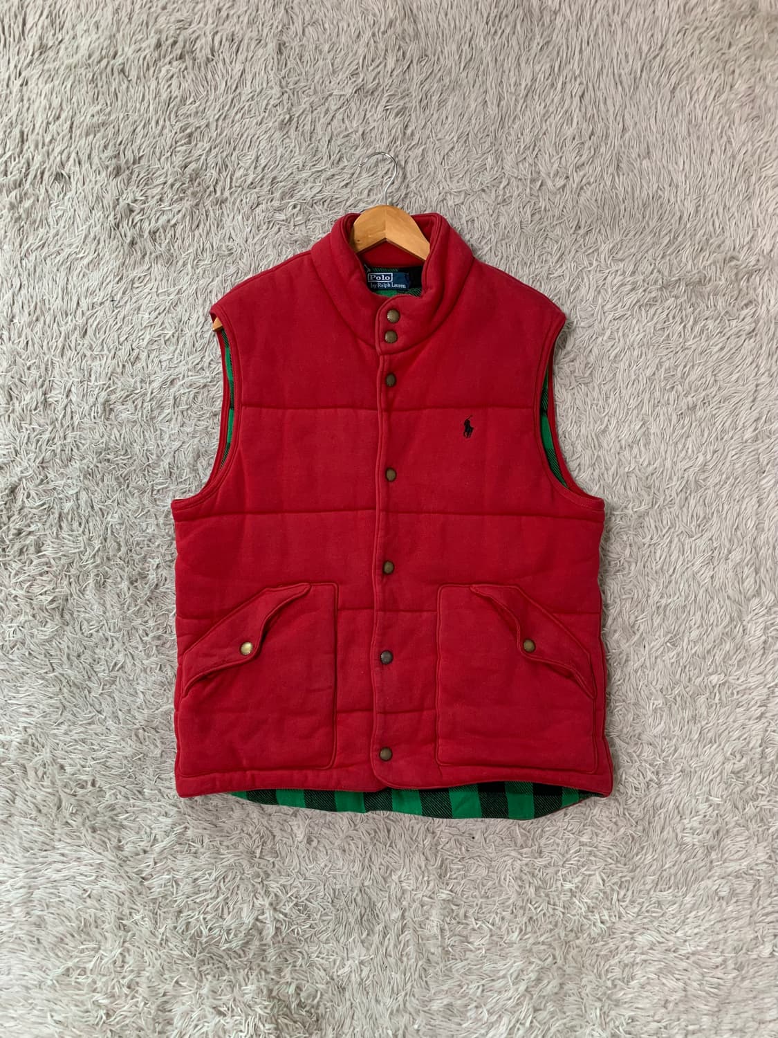 폴로 랄프 로렌 패딩 조끼 베스트 (공용L) 상품이미지1
