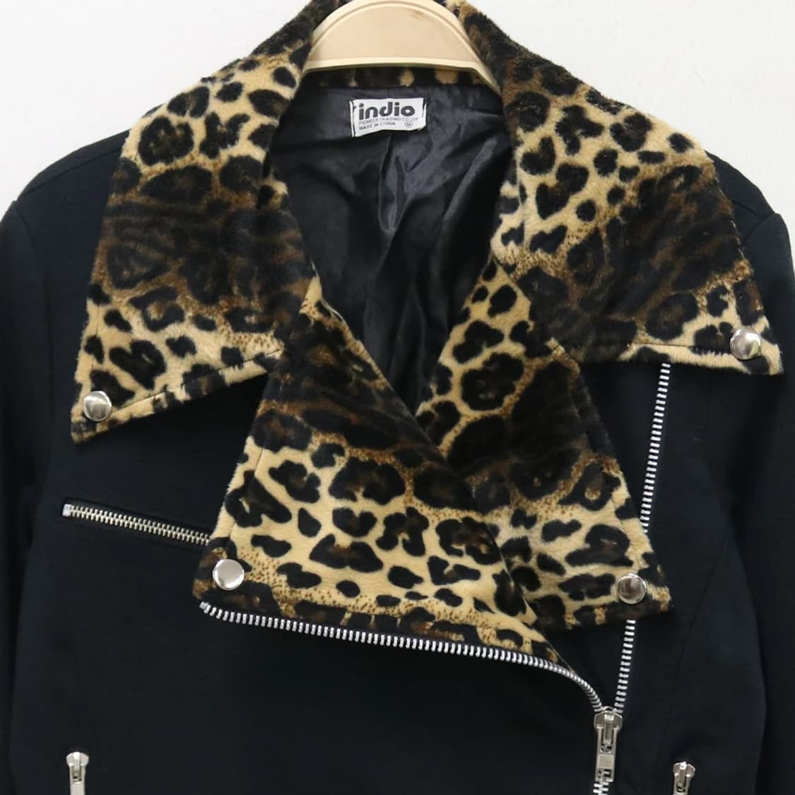 INDIO 호피 포인트 라이더 자켓 61058 상품이미지5