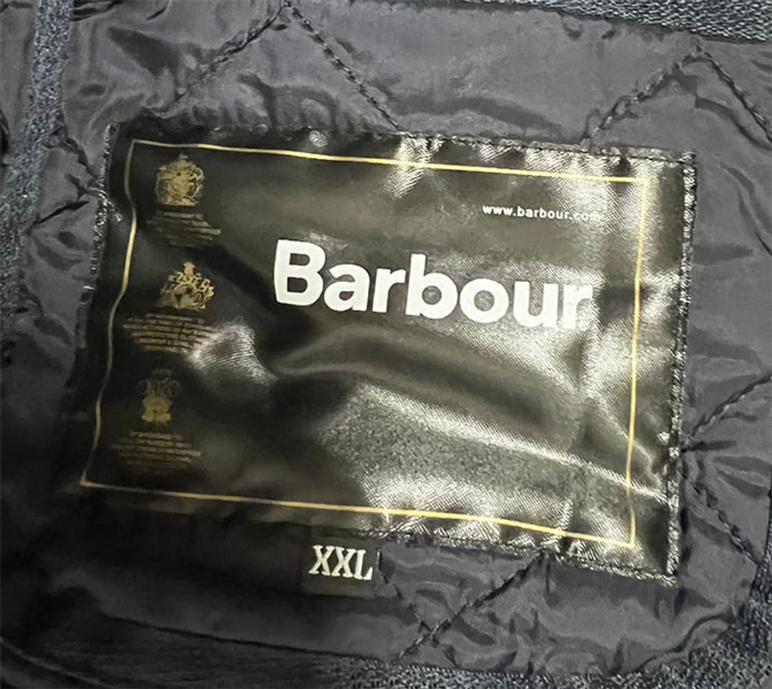 Barbour 바버 남자 퀼팅자켓 새상품 XXL 105-110  상품이미지4