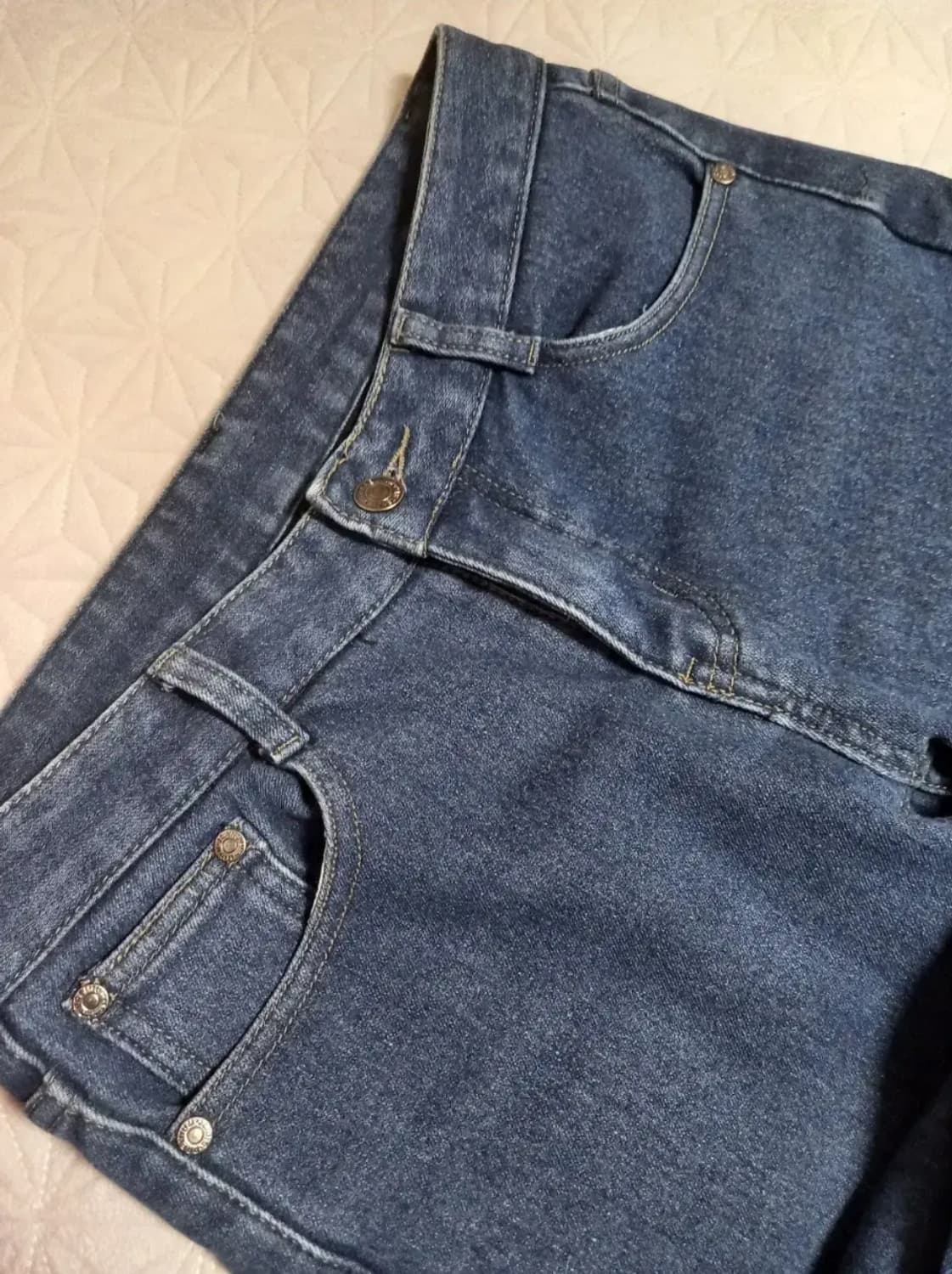 일자 스트레이트핏 본딩 기모 청바지 27 M 상품이미지1