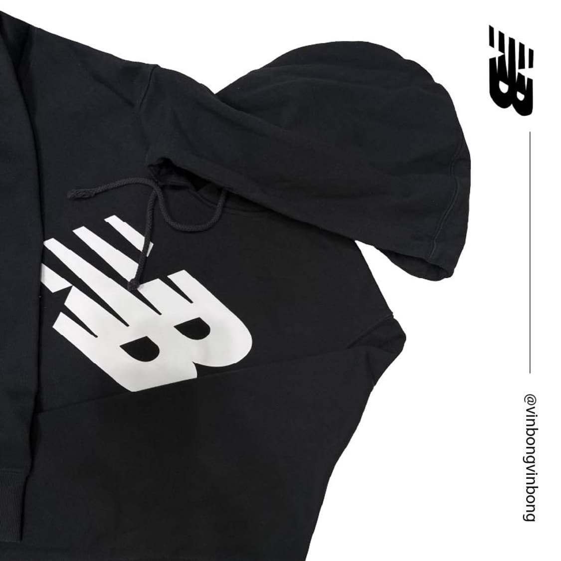 뉴발란스 후드티(블랙) 상품이미지1