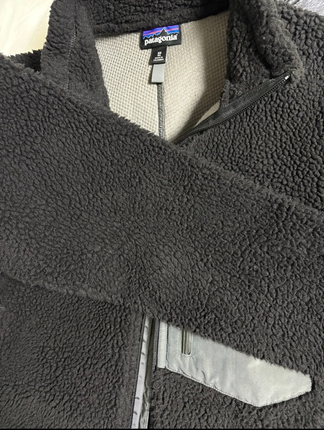 파타고니아 레트로x 플리스 자켓 블랙 (xs사이즈) 상품이미지9