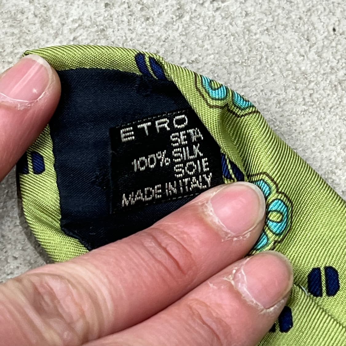 에트로 패턴 넥타이 s10317 상품이미지6