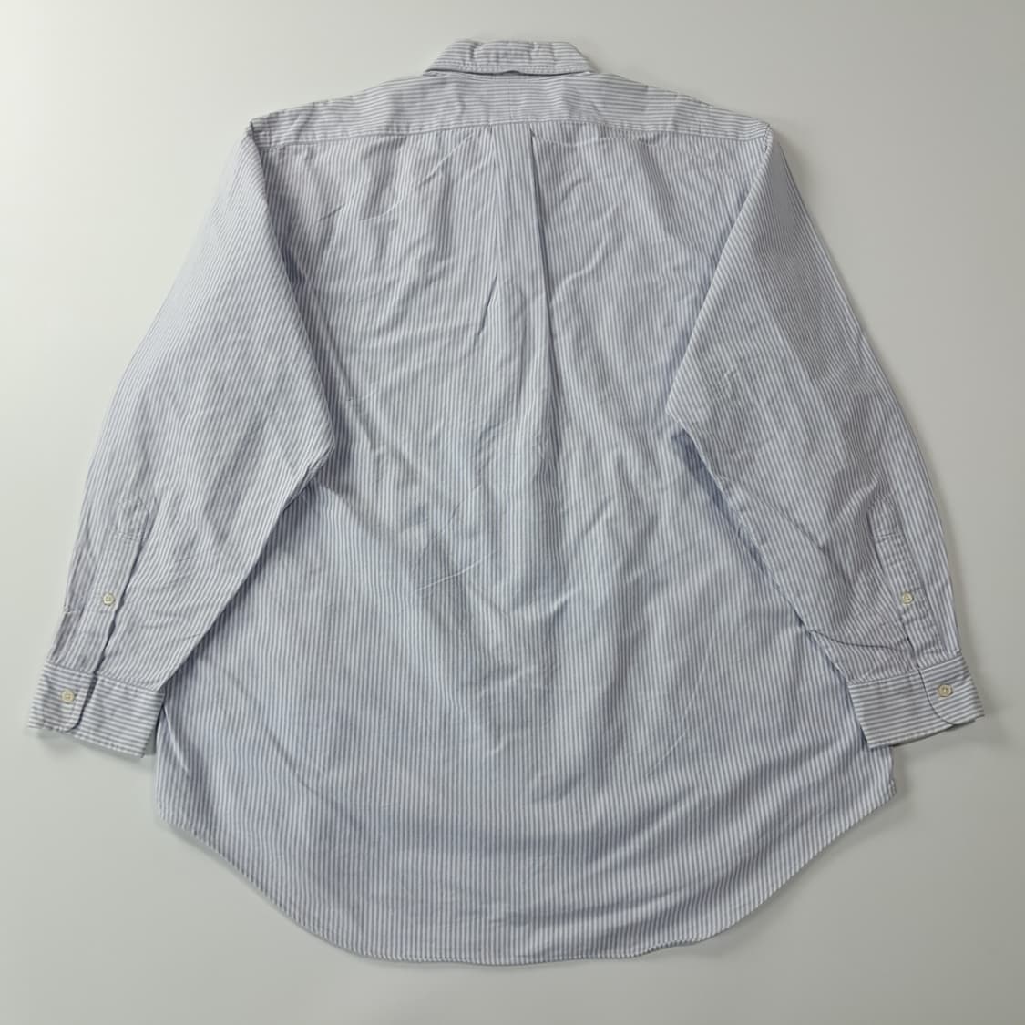 CJ472 XL 폴로 90s 클래식블루 스트라이프 셔츠 남방 상품이미지6