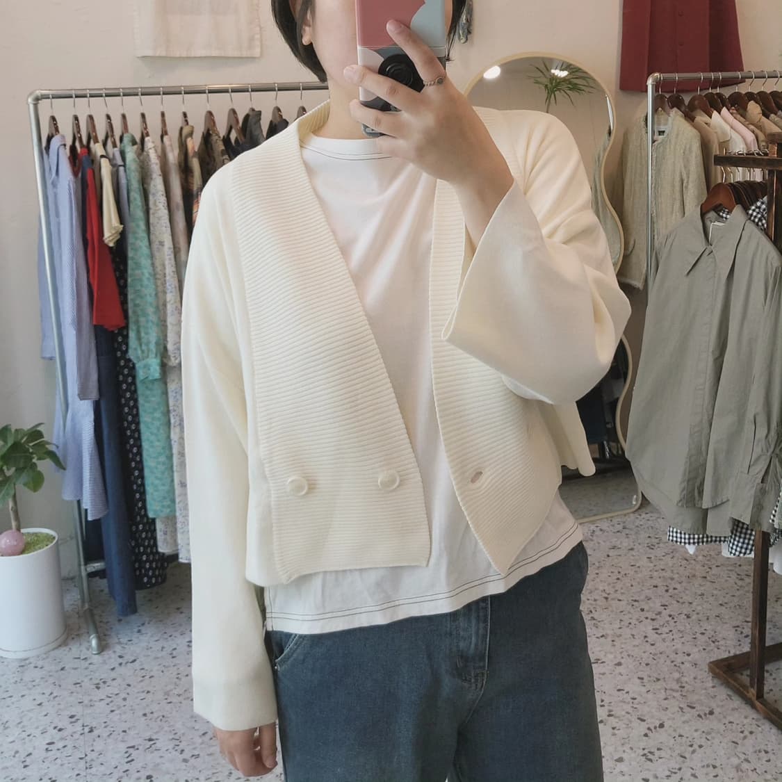 Chocol raffine 레이온 볼레로가디건 상품이미지9