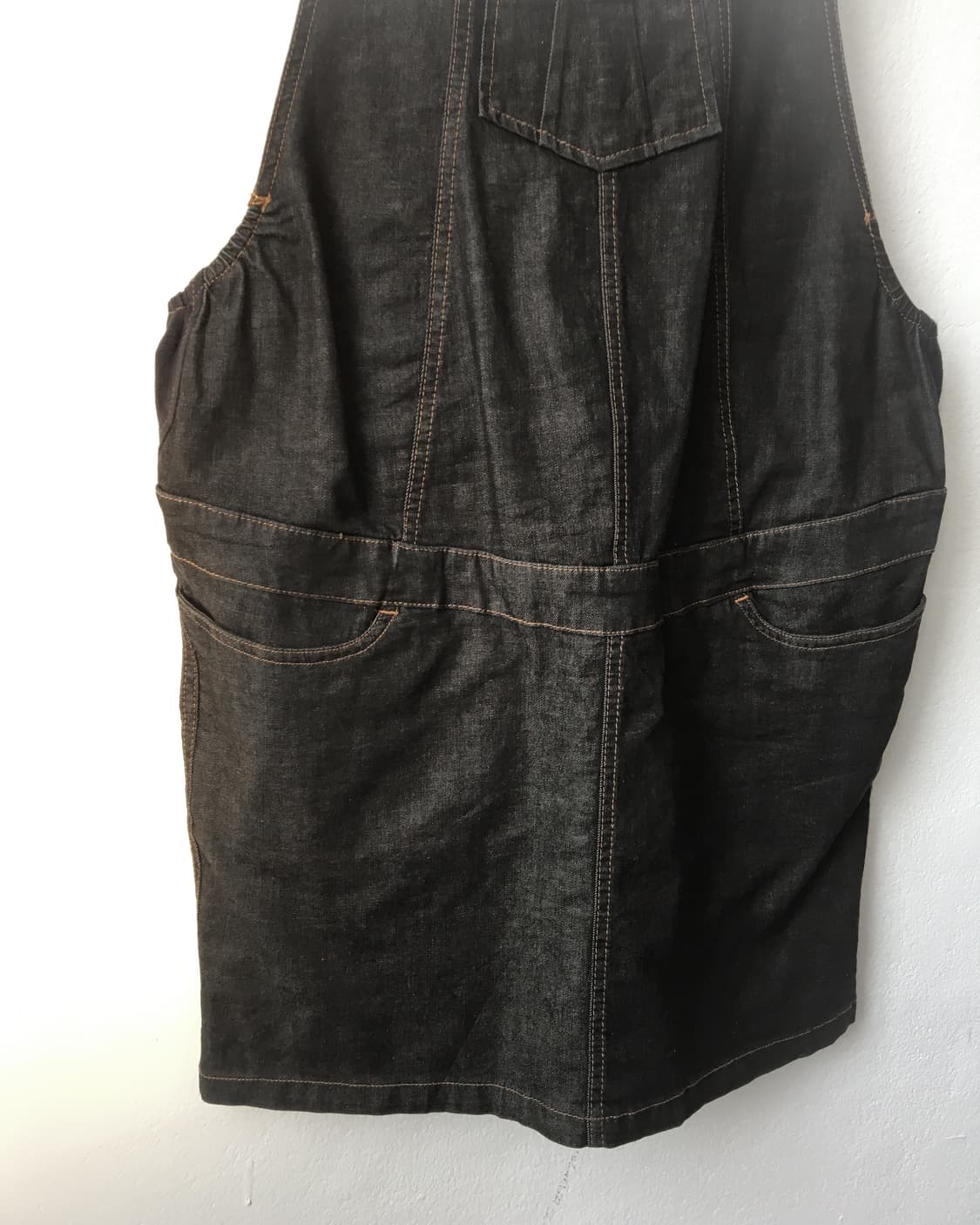 Denim suspender onepiece 상품이미지5