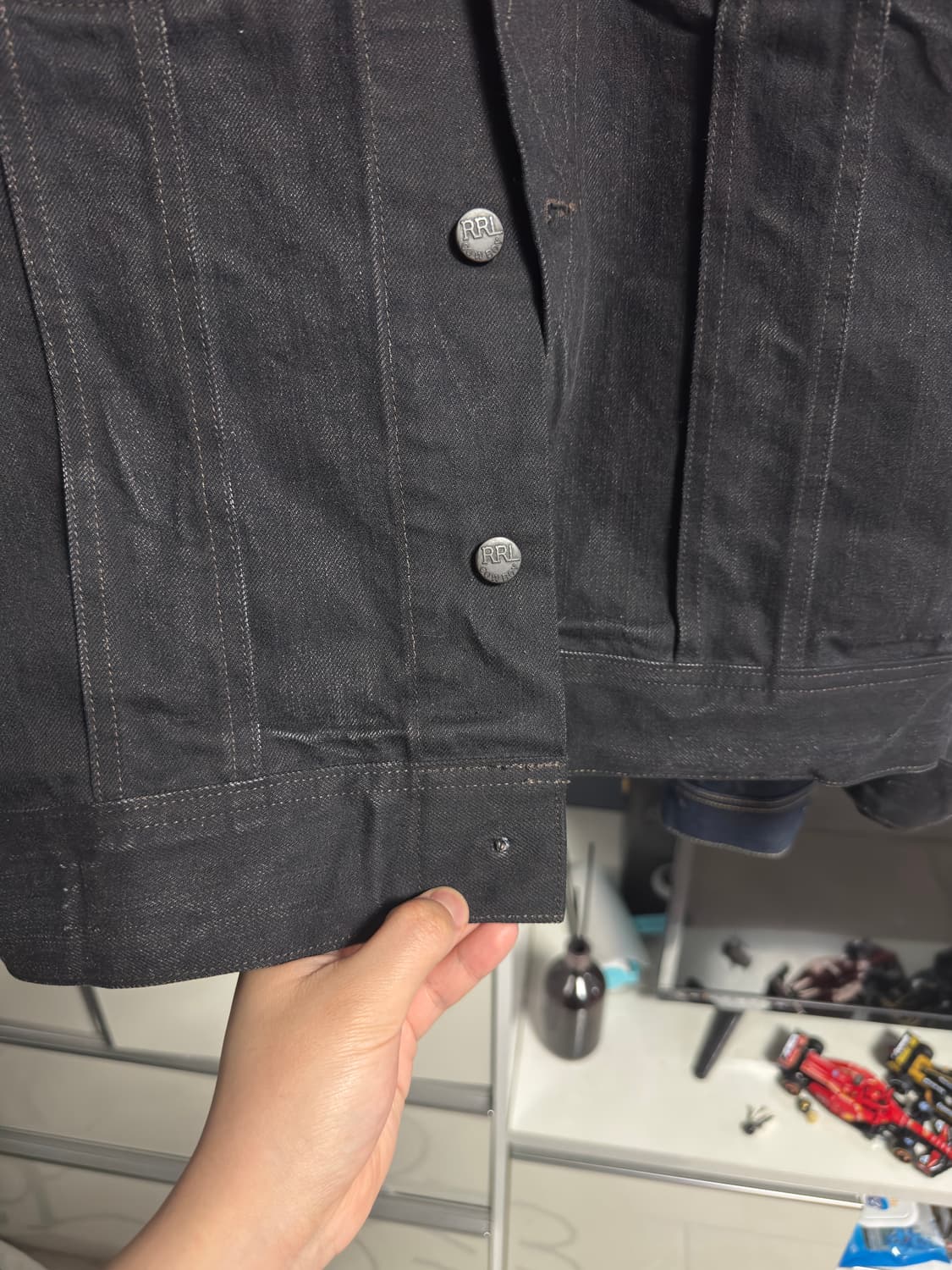 더블알엘 데님자켓 멕시코 생산 상품이미지2