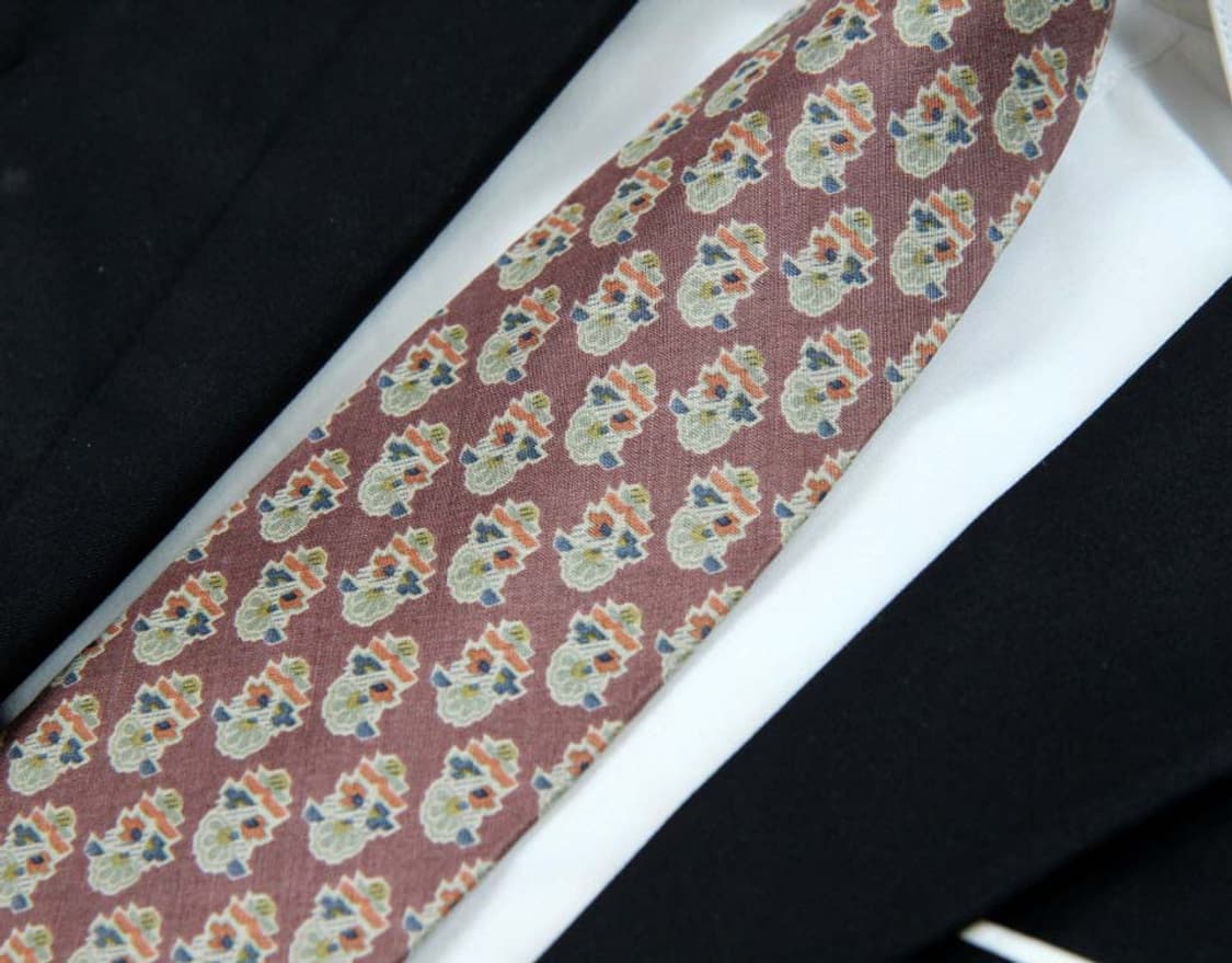 입생로랑 8.7cm A+등급 남자 명품 넥타이 상품이미지5