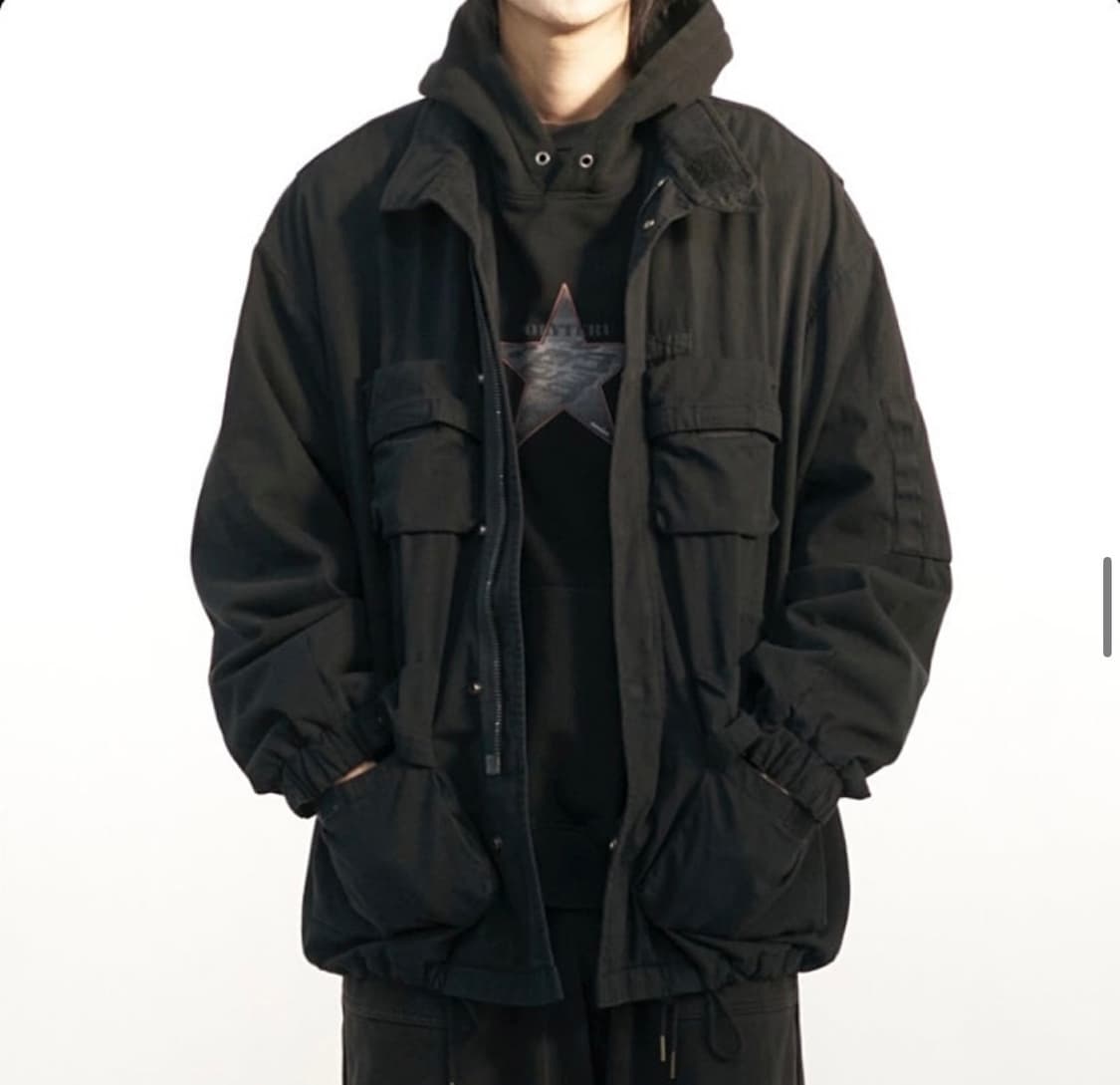 폴리테루 노매뉴얼 필드파카 2사이즈 상품이미지1