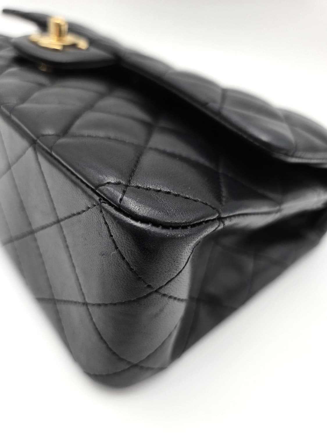 샤넬 클래식 미듐 (미디엄) 램스킨  상품이미지8