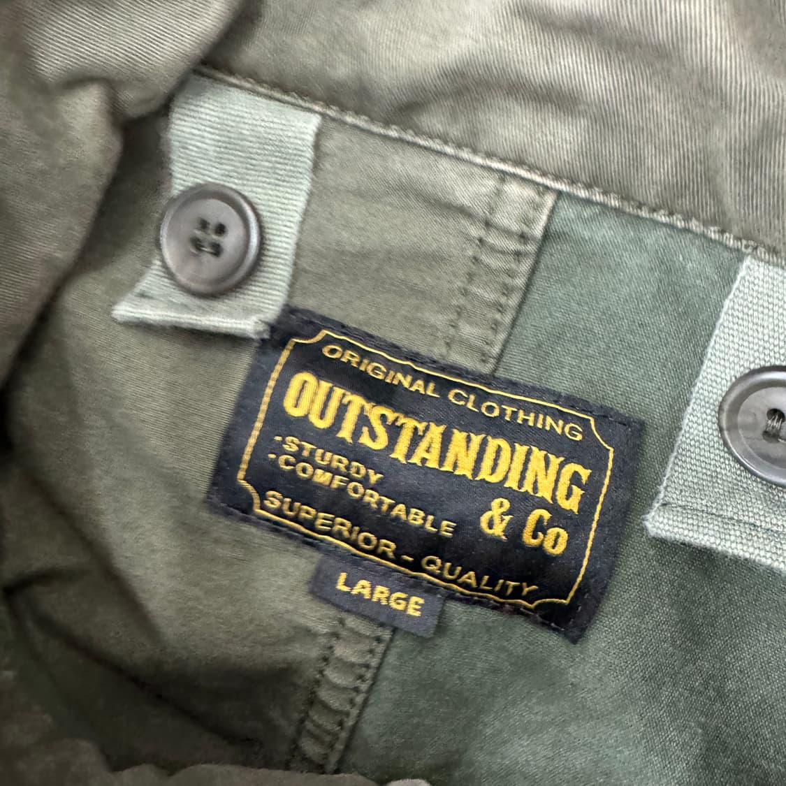 L 아웃스탠딩 M-65 리메이크 야상 자켓  상품이미지8