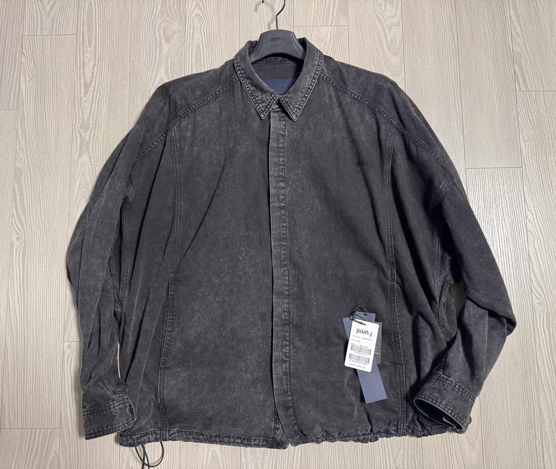 준지 / 24fw 데님 코치 셔츠 블랙 / 50 상품이미지3