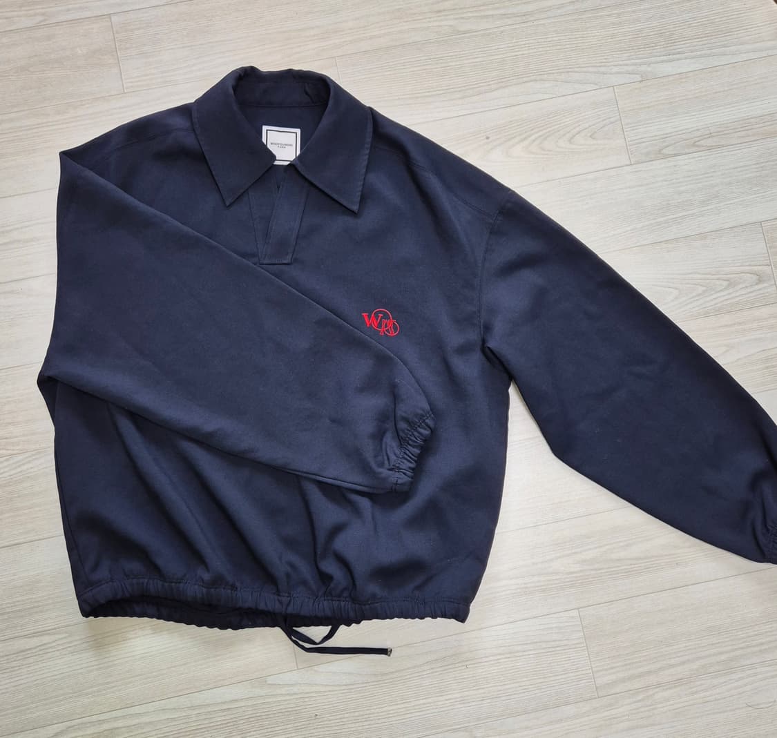 (정품) 우영미 네이비 폴로 카라 티셔츠 48 상품이미지1