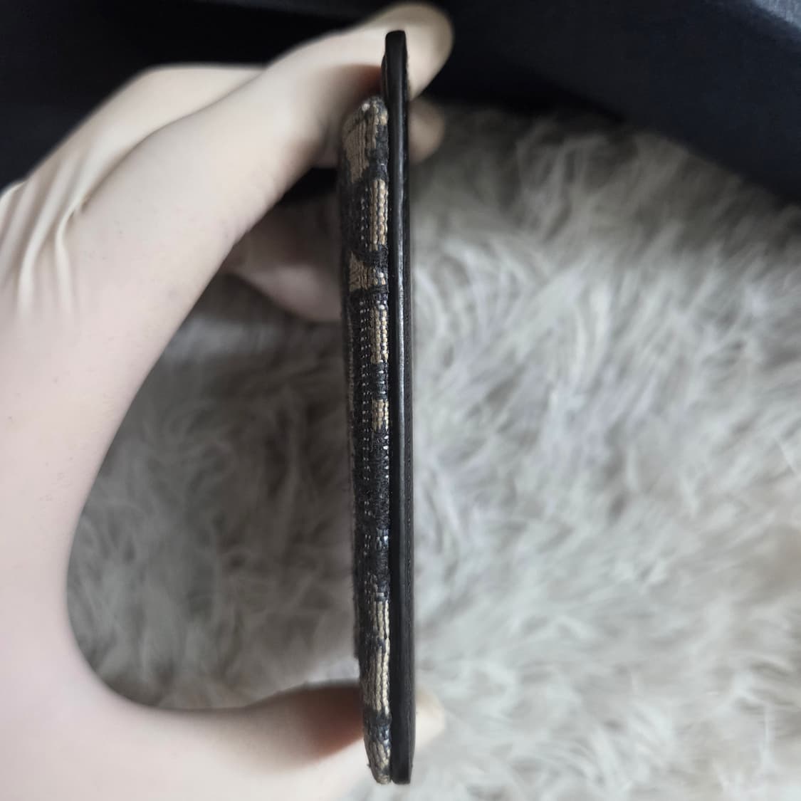 [정품] 디올 오블리크 맥세이프 카드지갑 새상품급 상품이미지4