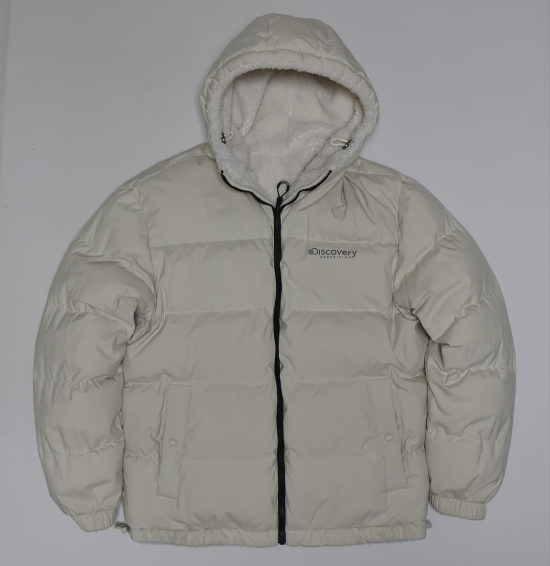 디스커버리 리버시블 다운 자켓 105 아이보리 상품이미지1