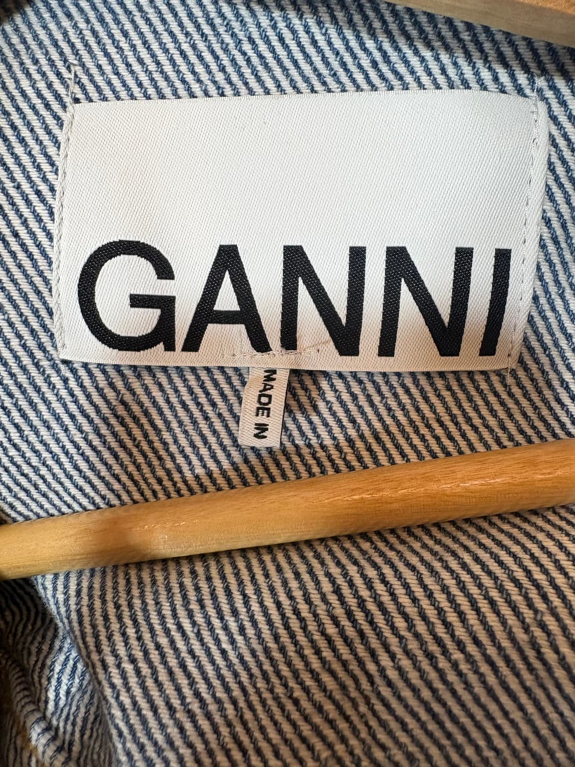 Ganni가니데님크롭자켓 상품이미지3