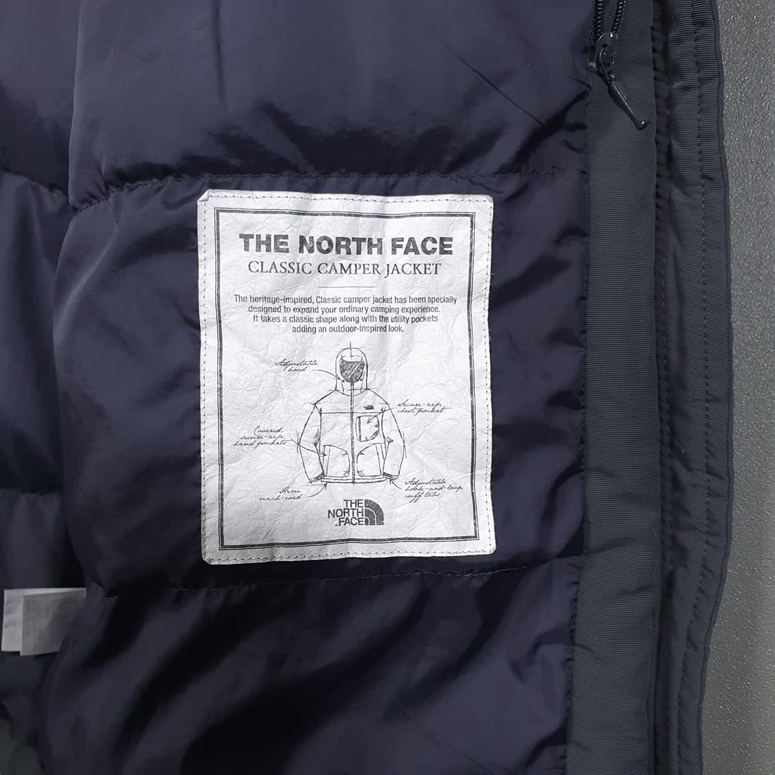 95 (M) 노스페이스 아웃 포켓 클래식 캠퍼 온볼 자켓 고프코어 점퍼 상품이미지6