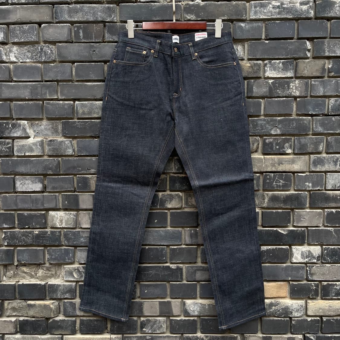 [34] EVISU INDIGO BIG LOGO PANTS 상품이미지5