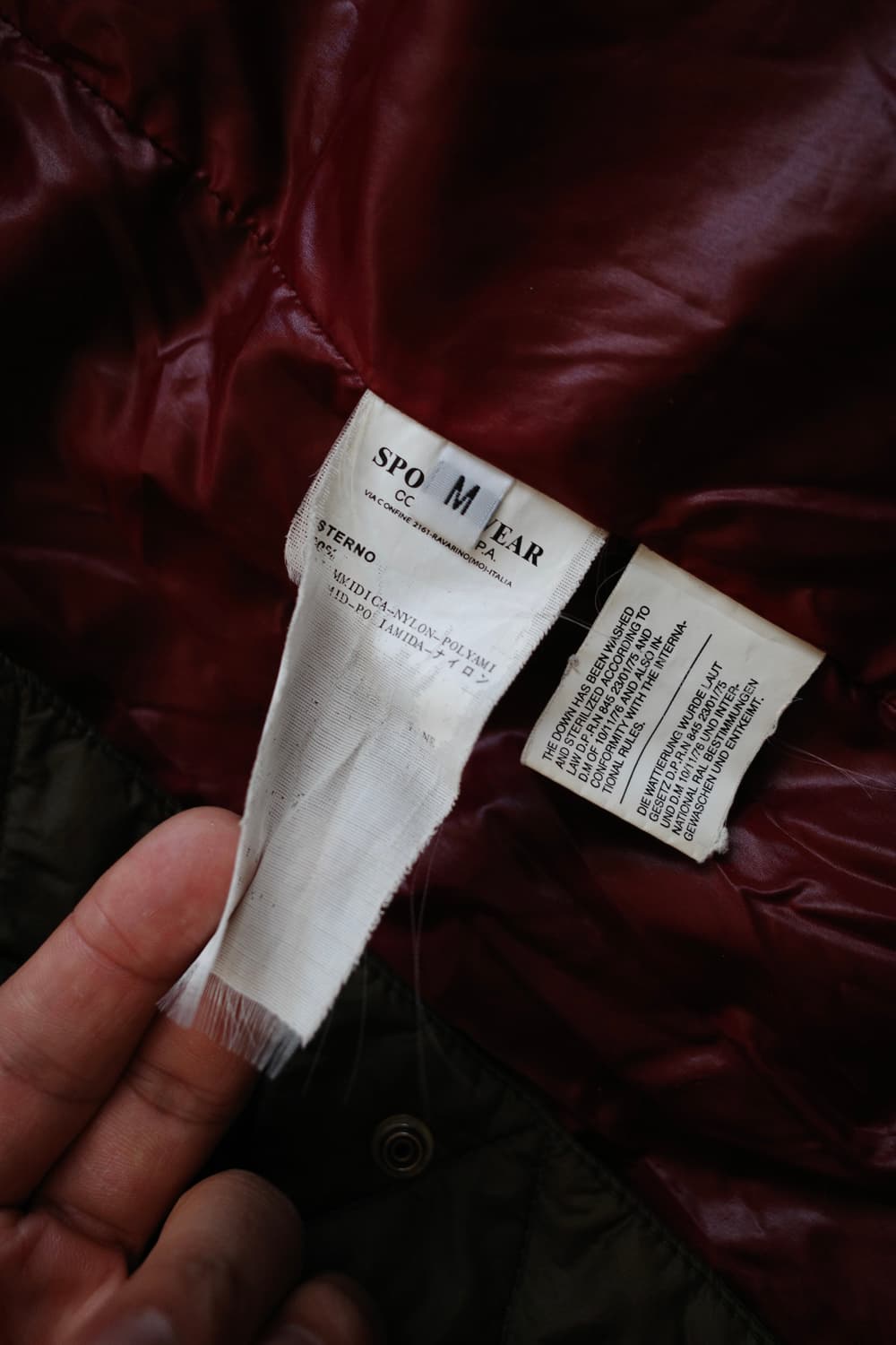 08aw 스톤아일랜드 nylon tela opaque 다운 자켓 상품이미지10