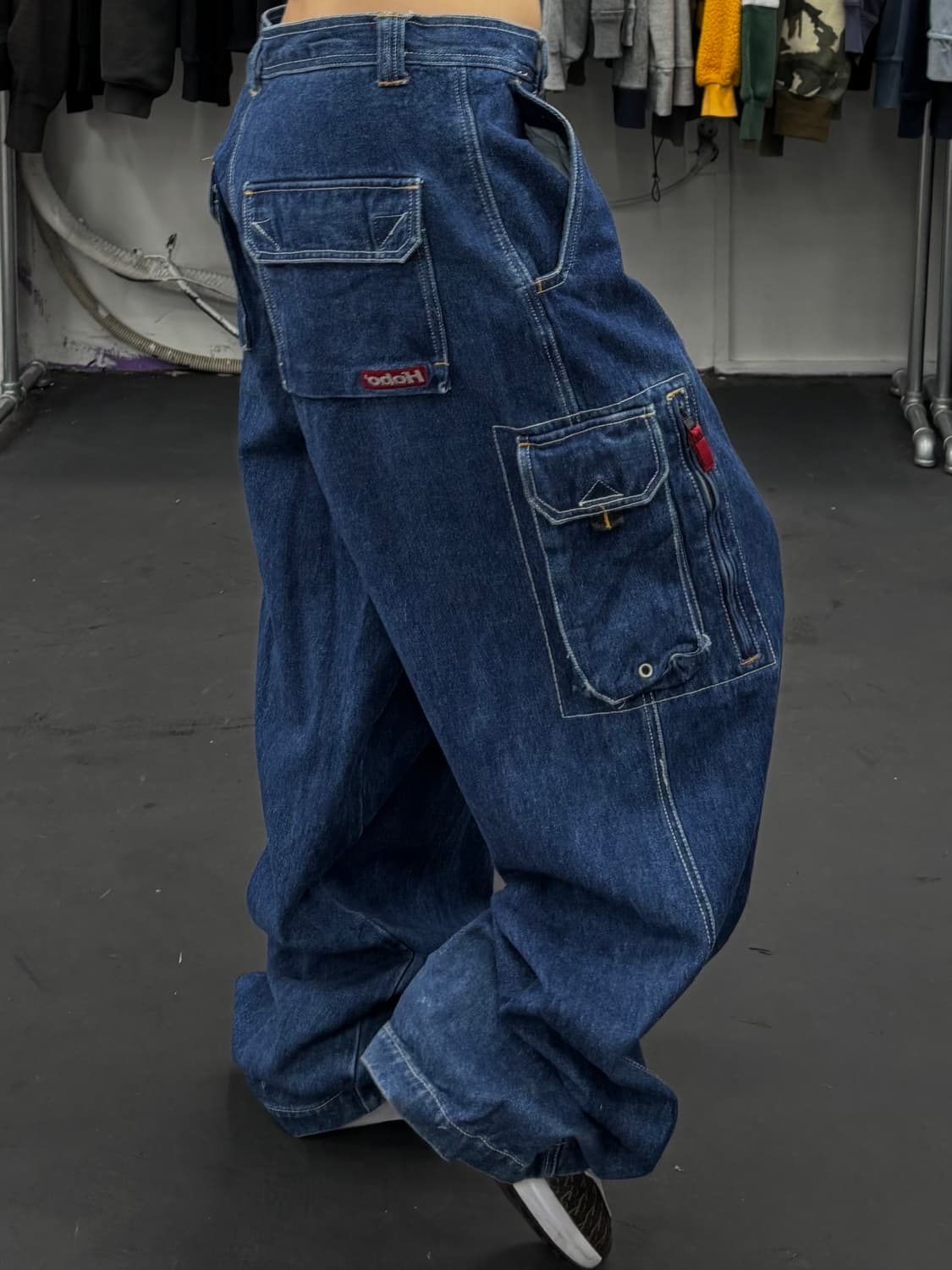 HOBO 호보 올드스쿨 데님 카고팬츠 상품이미지1