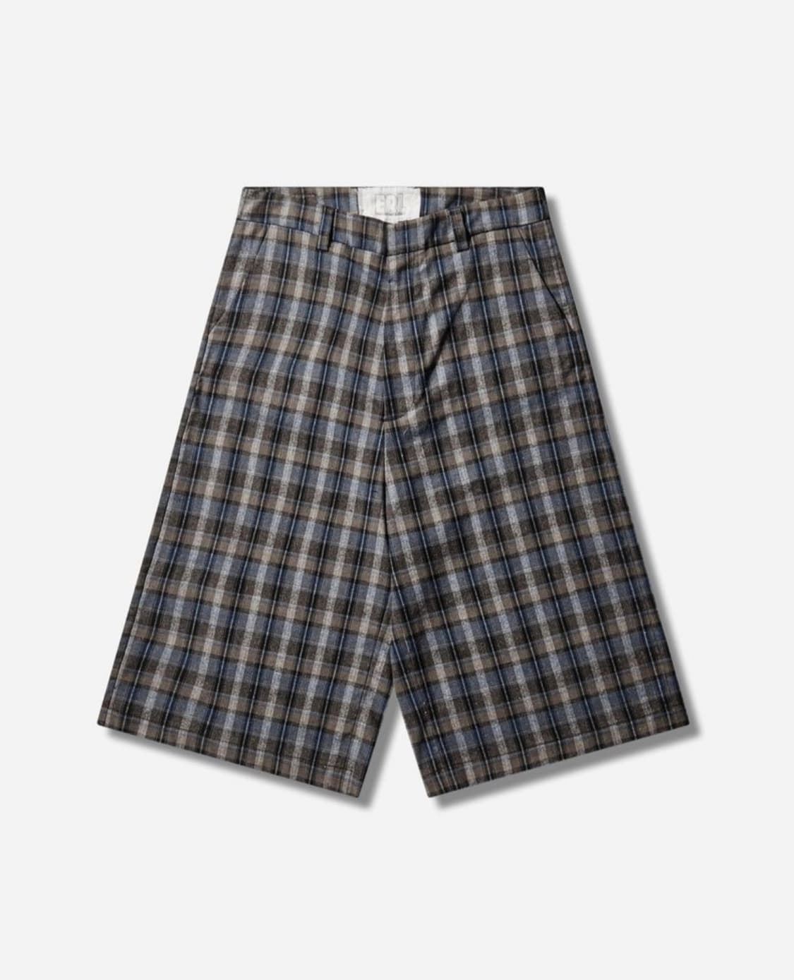 (새상품) [M] 26SS ERL Shorts Grey Check 상품이미지1