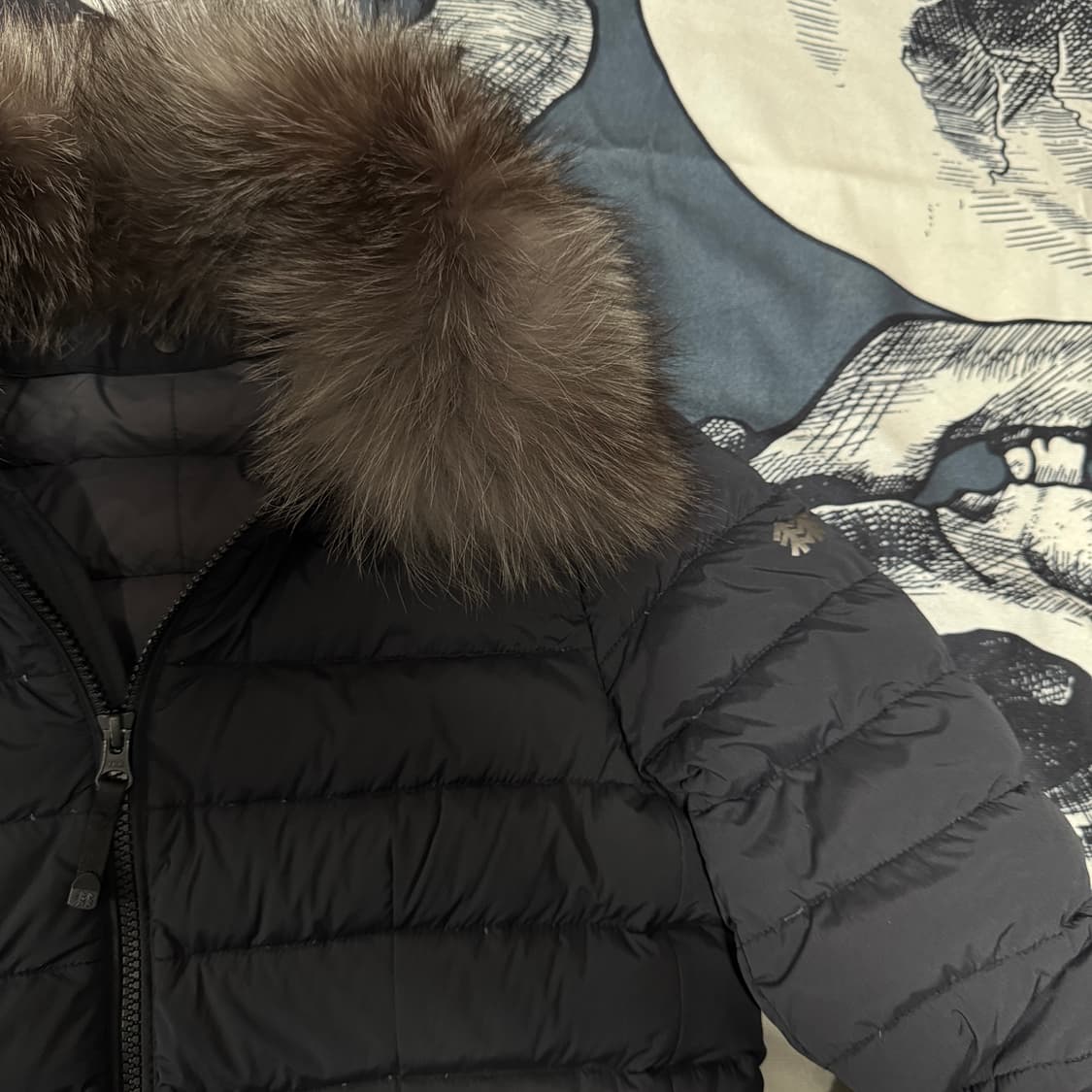 코오롱 구스다운 경량 롱패딩 여성 M 90 사이즈 상품이미지2