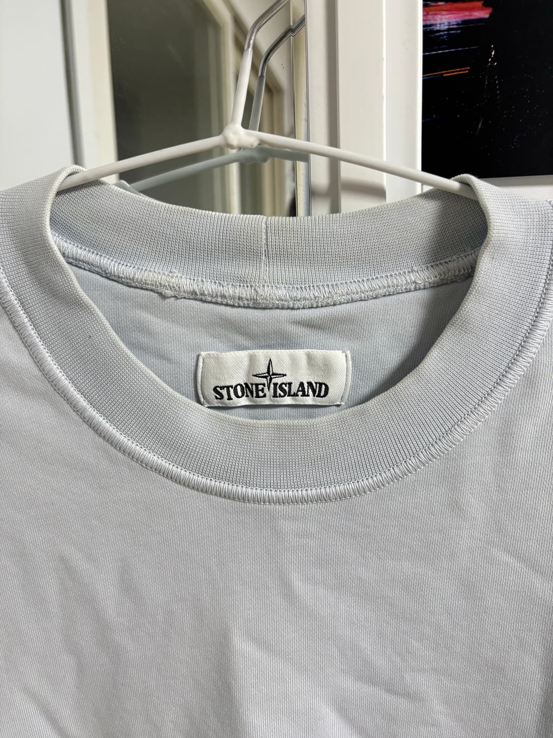 스톤아일랜드 맨투맨 스카이 블루 [M] 상품이미지3