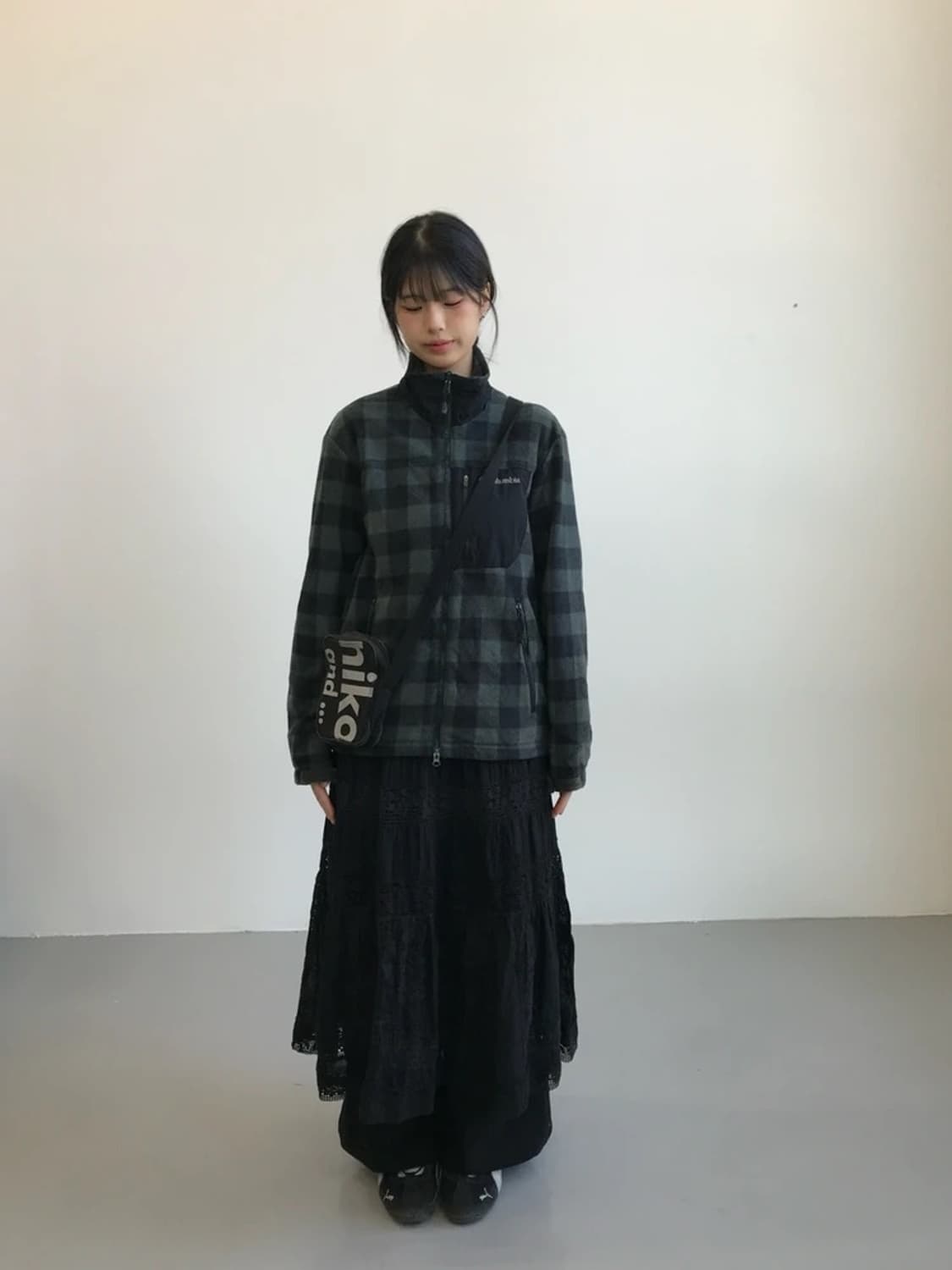 Columbia Plaid Fleece Zip Jacket 상품이미지1