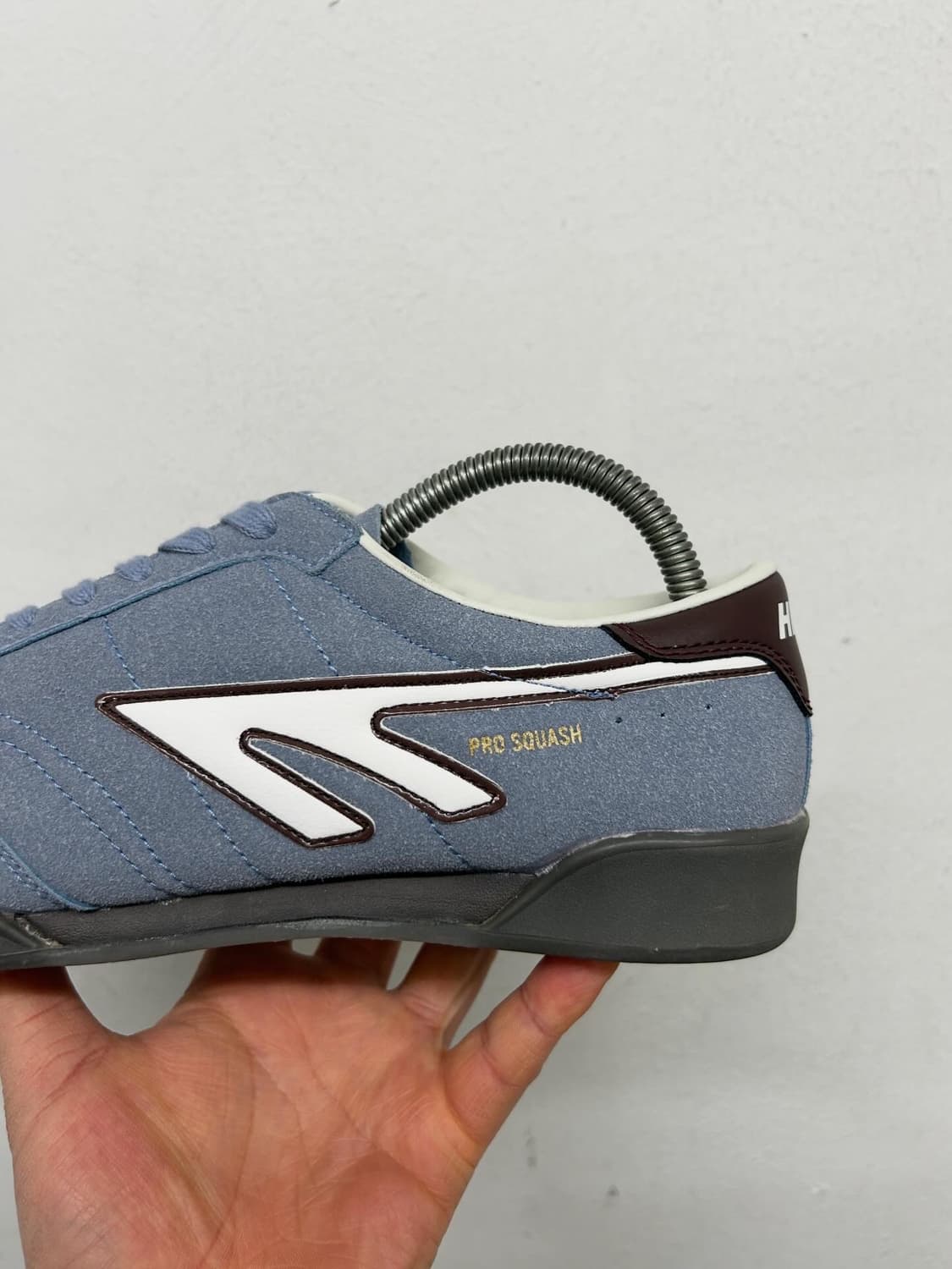 하이텍 프로 스쿼시 스웨이드 운동화 블루 245 상품이미지2