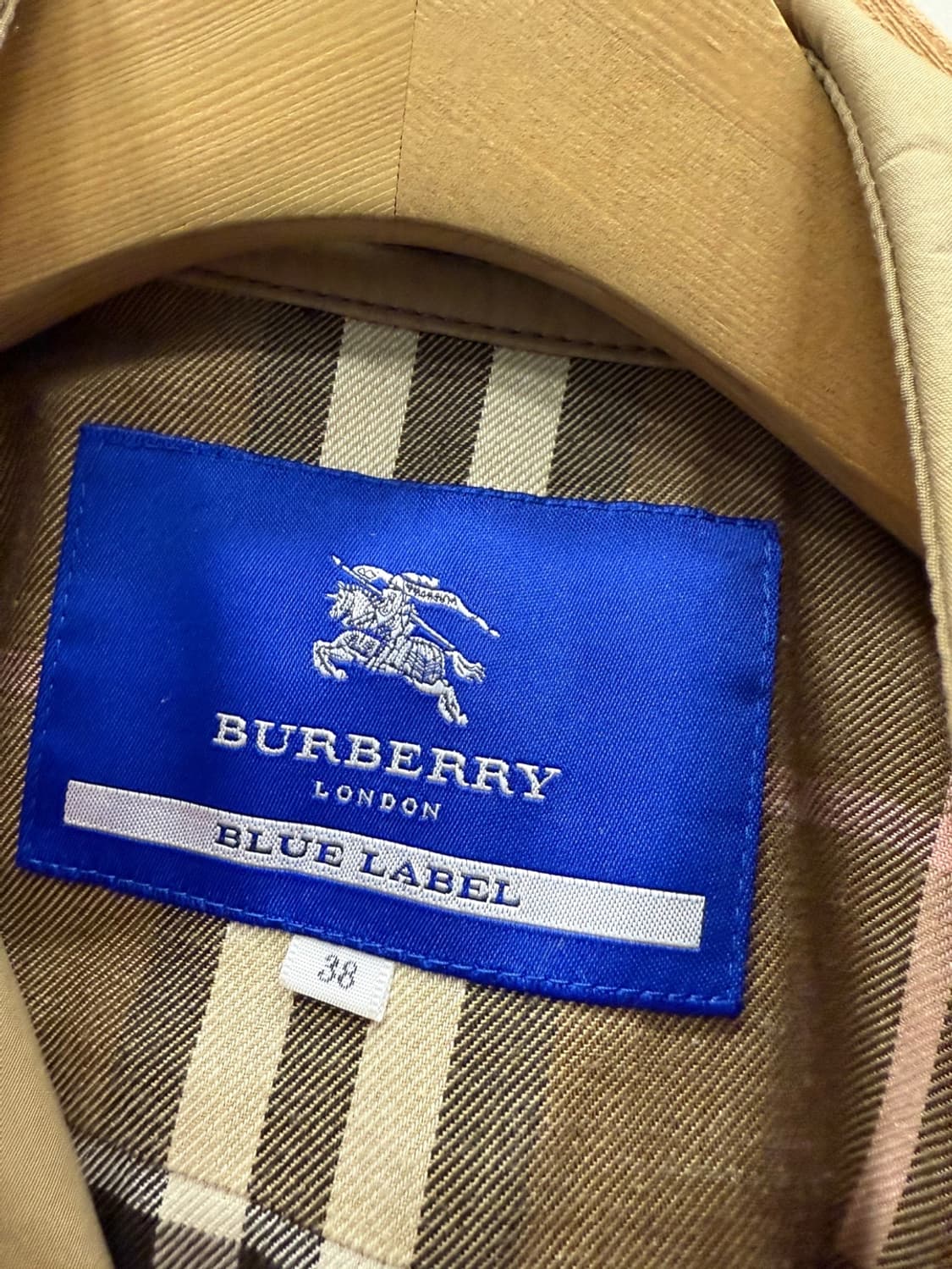 버버리 BLUE LABEL 트렌치 코트 44~55 상품이미지2