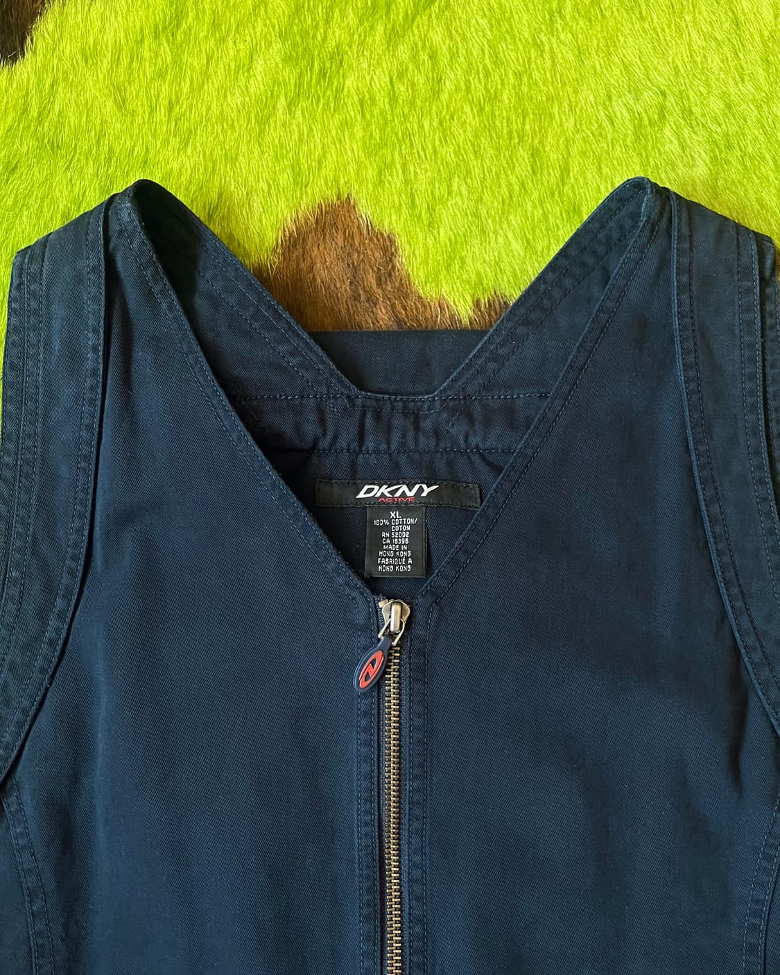 1990s DKNY Archive Cotton Backpack Vest 상품이미지6