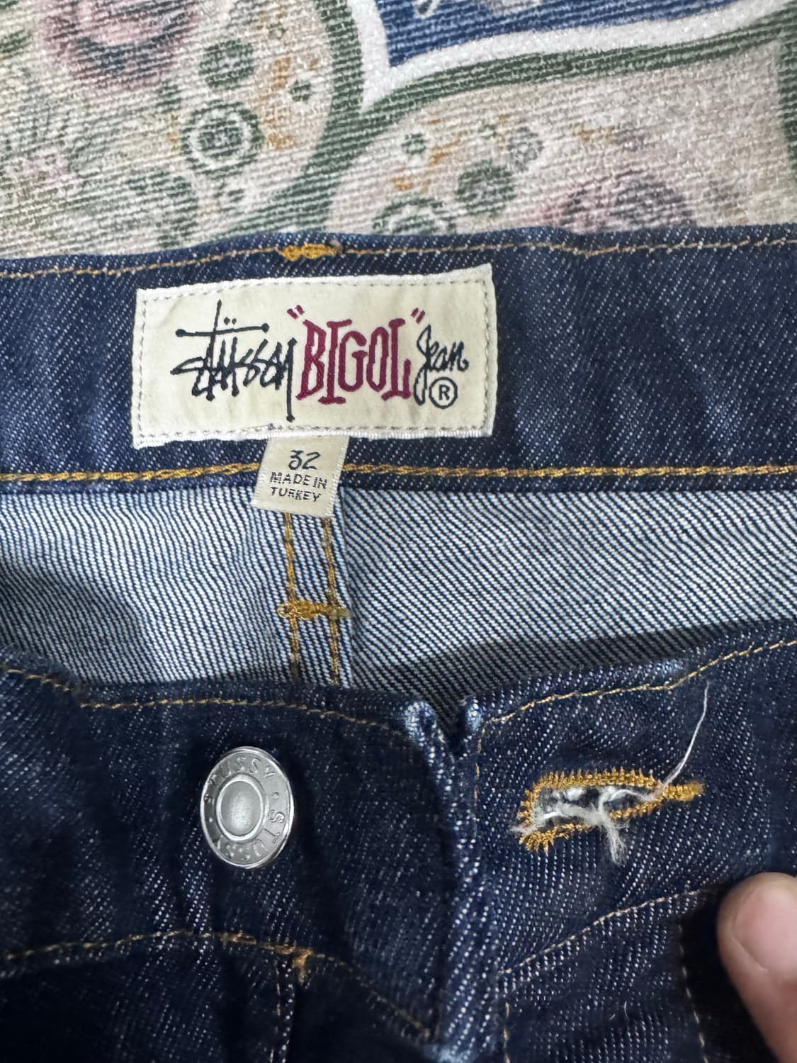 스투시 빅올진 인디고 32 상품이미지3