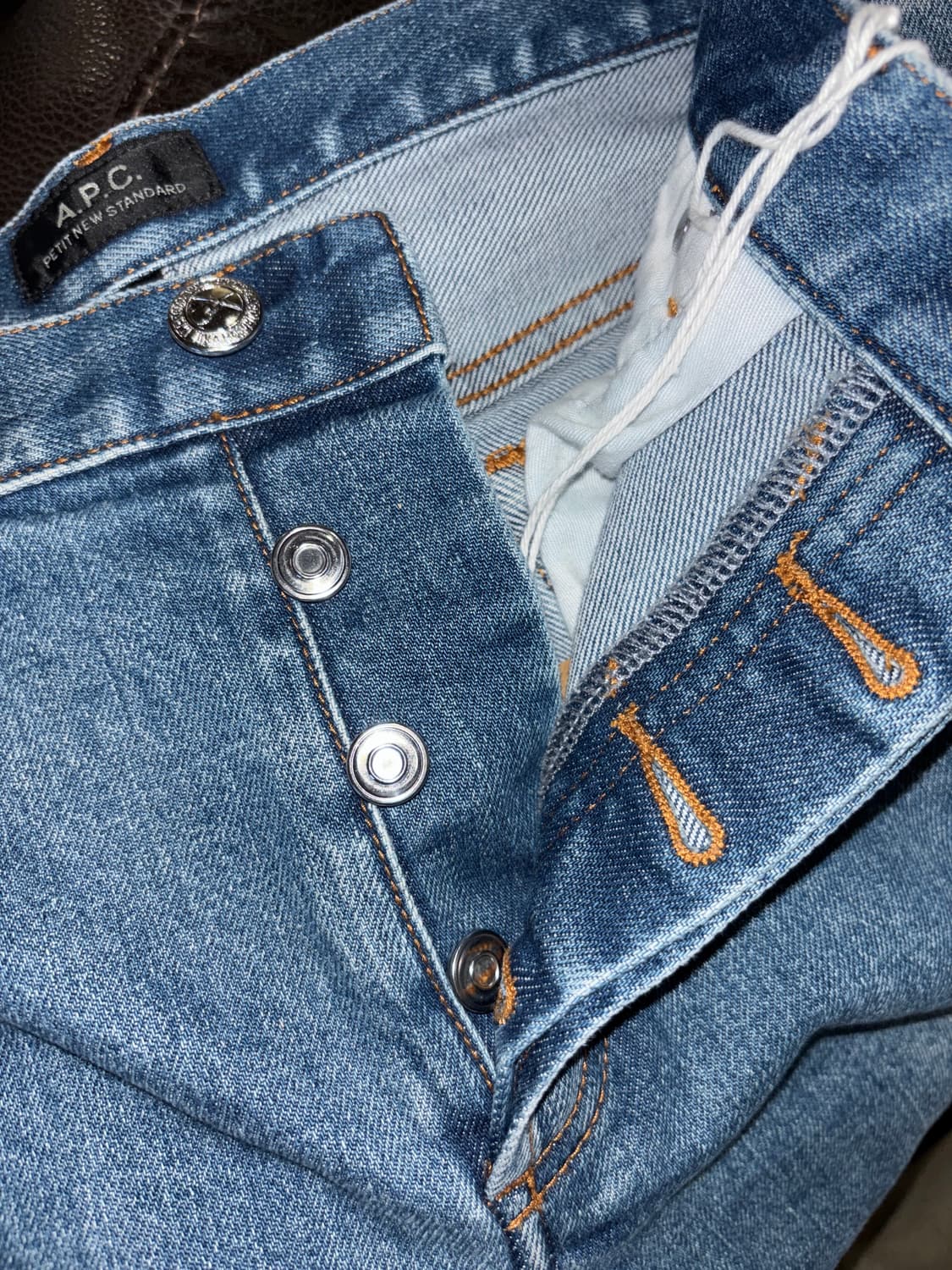 정품 A.P.C. Petit New Standard 데님 / Blue 상품이미지1