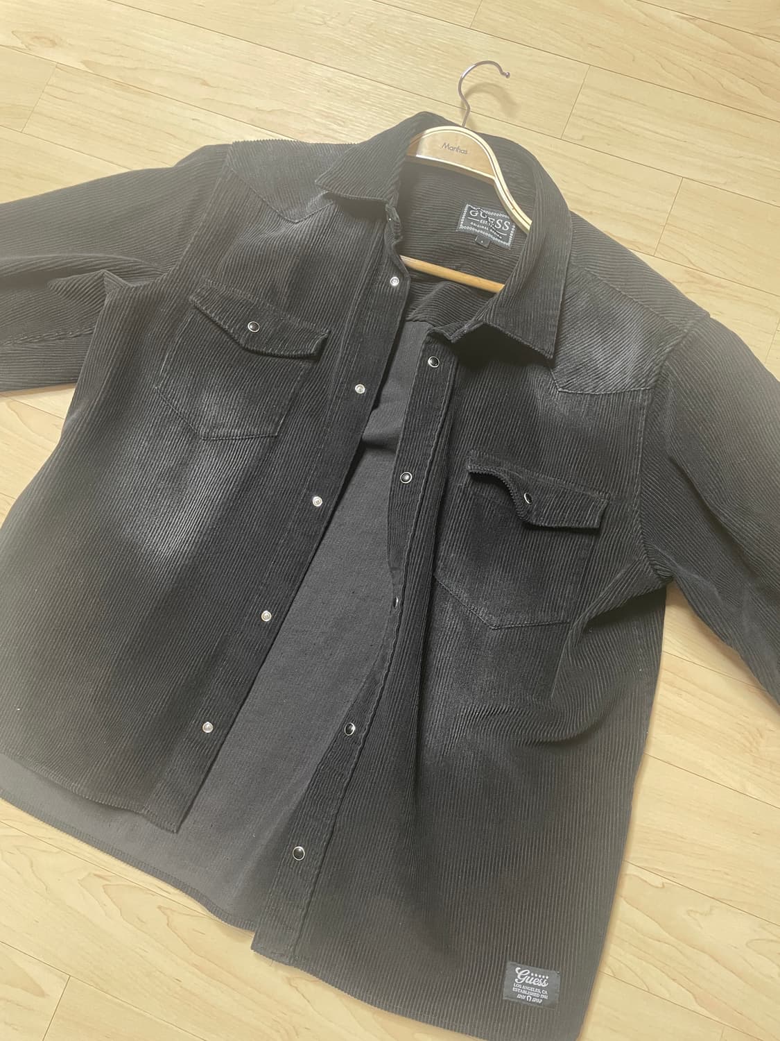 게스 워싱 코듀로이셔츠  상품이미지1