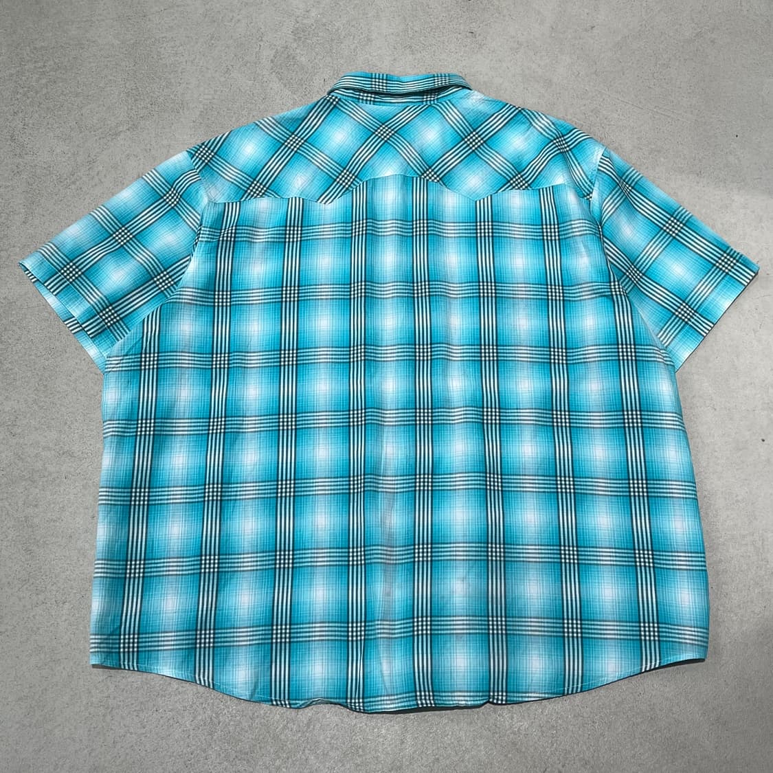 랭글러 체크 하프셔츠 s10630 상품이미지2