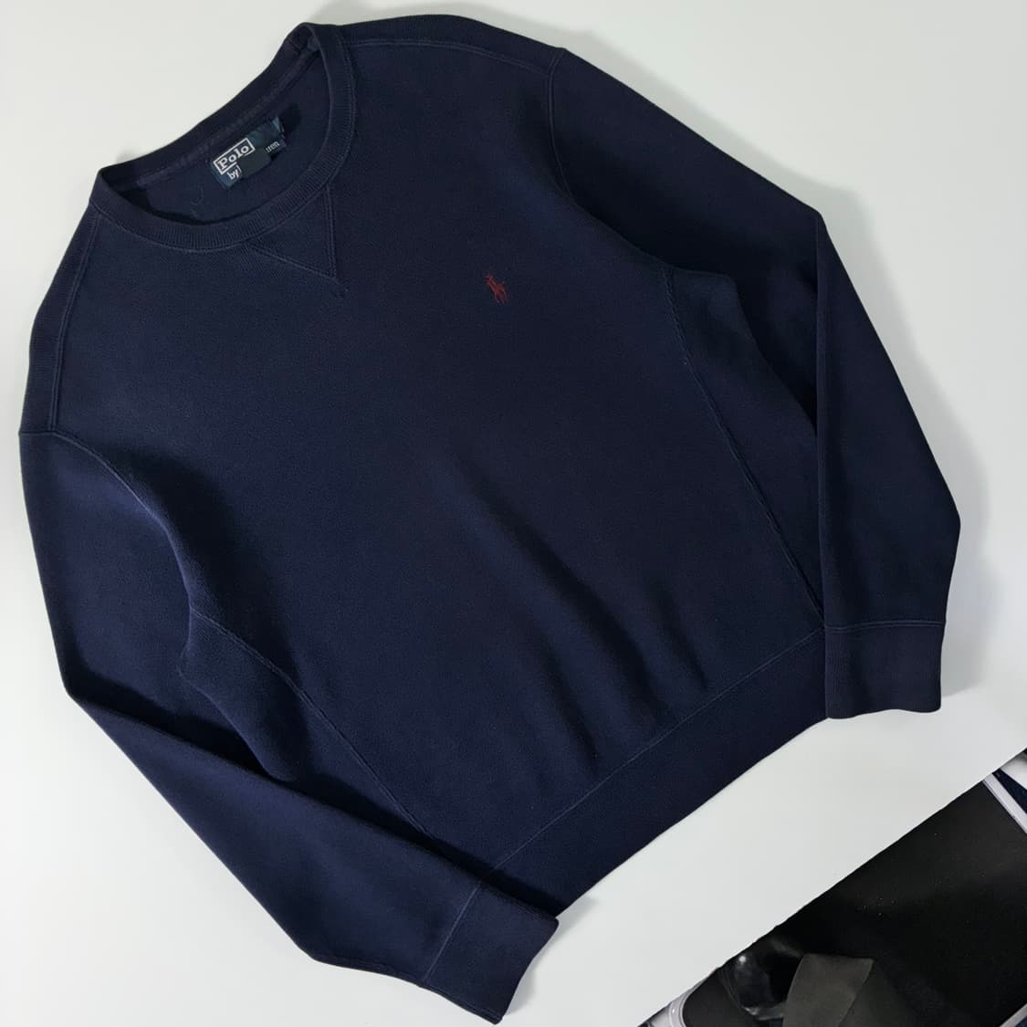 Polo 폴로 랄프로렌 네이비 코튼 맨투맨 상품이미지2