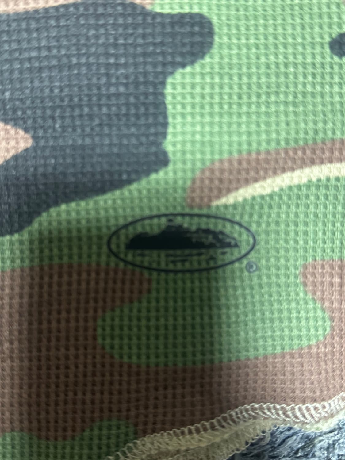 [M] 코르테이즈 카모 와플 롱슬리브 상품이미지4