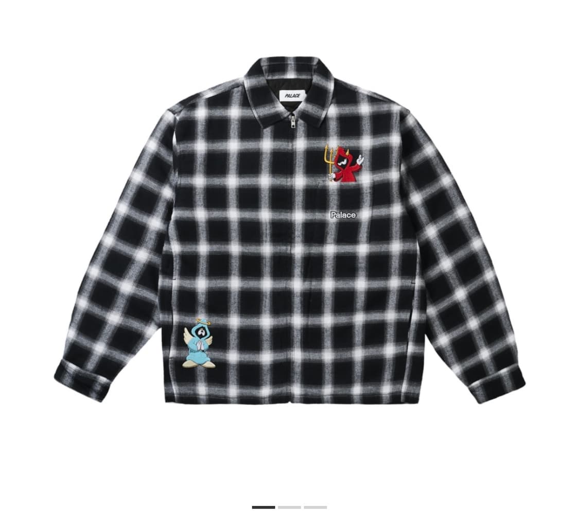 팔라스 집업 셔츠 블랙 L 상품이미지1