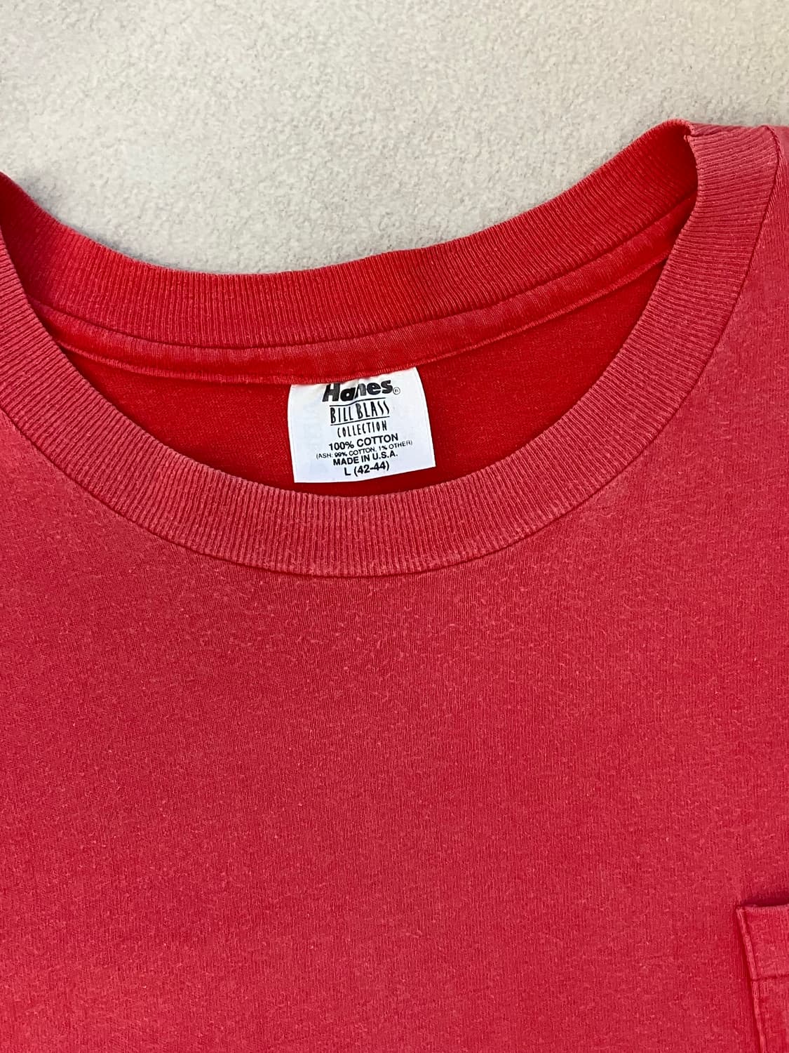 90s hanes sun faded pocket T shirts 상품이미지7