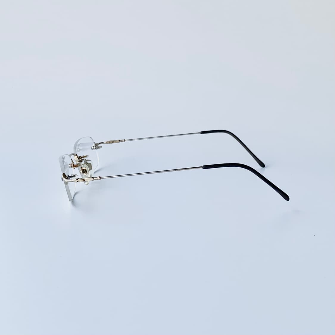 799 데드스탁 픽키 사각 스퀘어 무테 경량 빈티지안경 상품이미지4