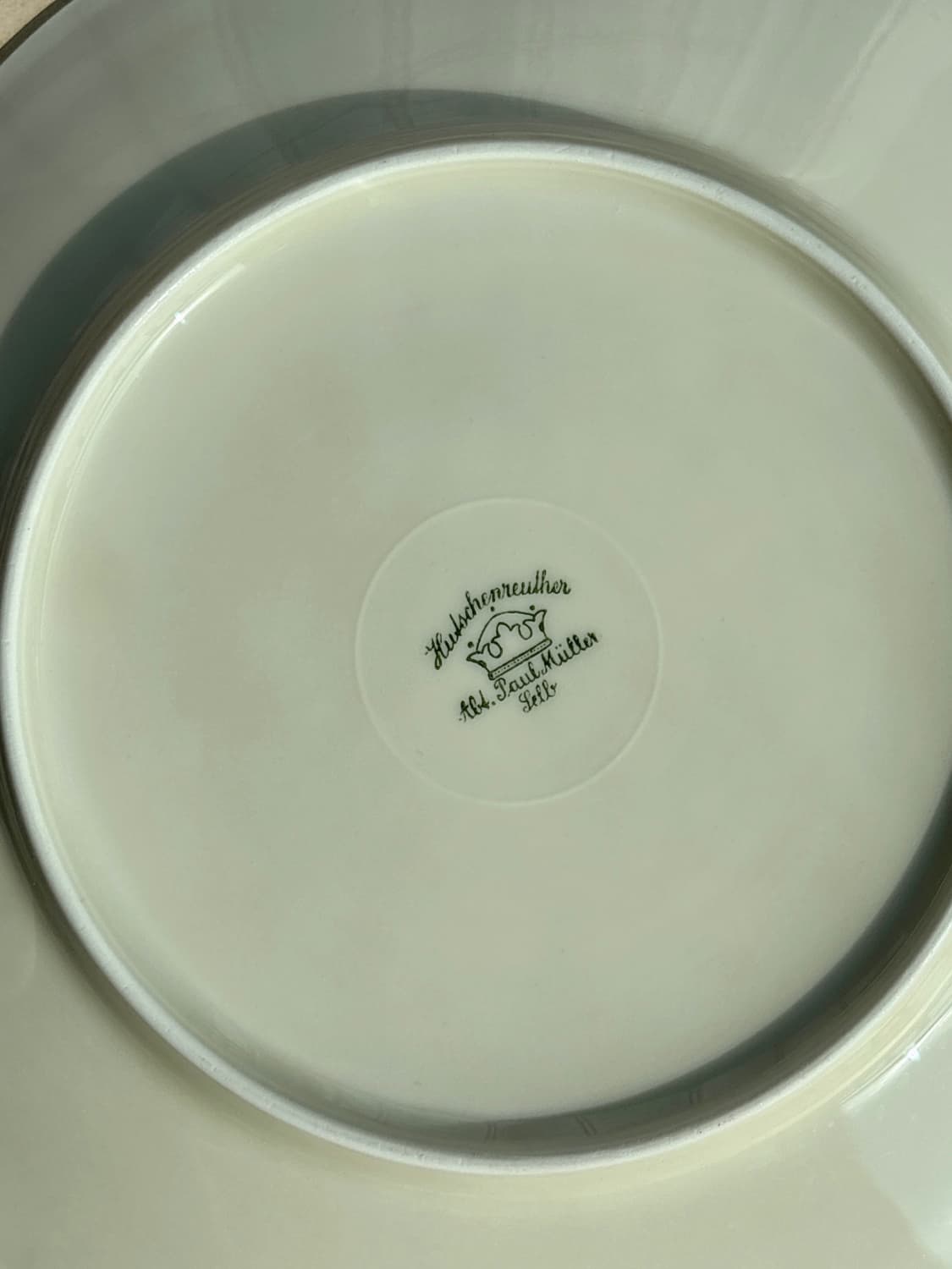 독일 올드 후첸로이터 이형 샐럿 접시 상품이미지4