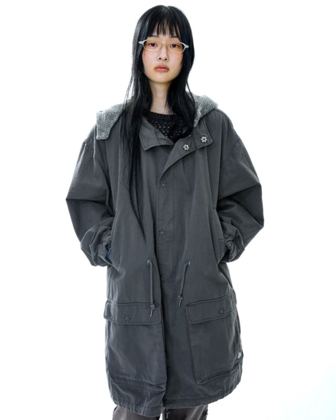 <구함글> 코이세이오 야상 차콜 구해요 상품이미지1