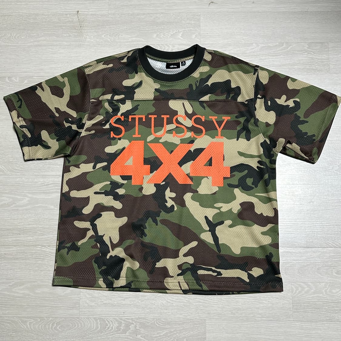Stussy 4x4 Mesh Football Jersey Camo - M 상품이미지2