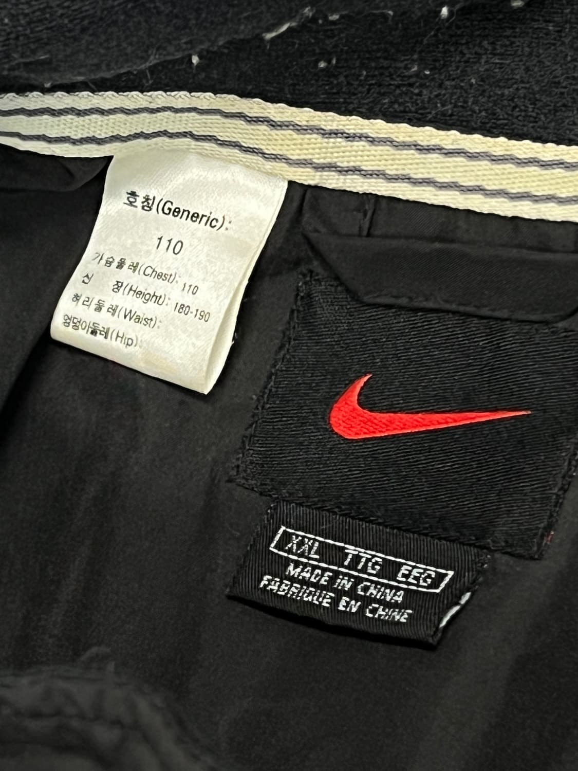 (XXL) 나이키 00s 올드스쿨 스우시 바람막이 상품이미지5