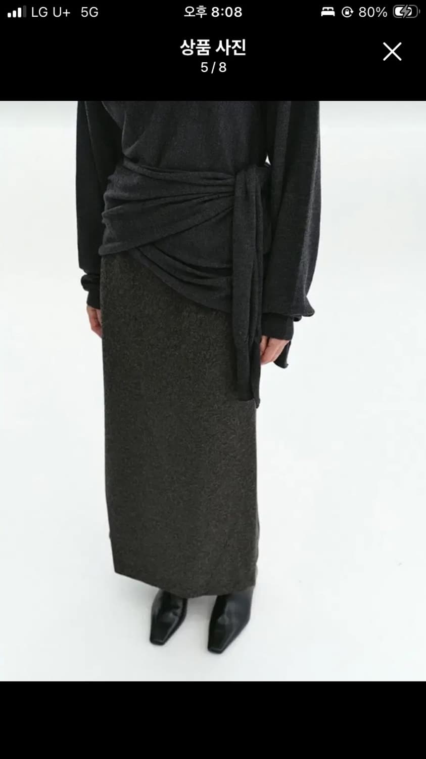 Repos wrap knit 상품이미지5