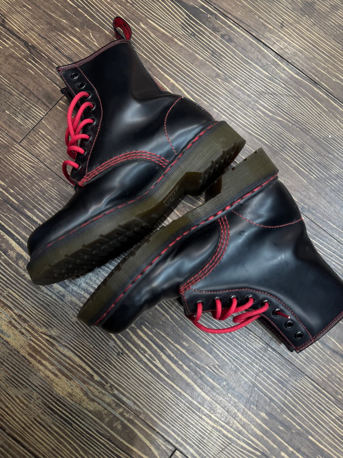 닥터마틴 1460 8홀 레드 스티치 US6(230~235) 상품이미지2