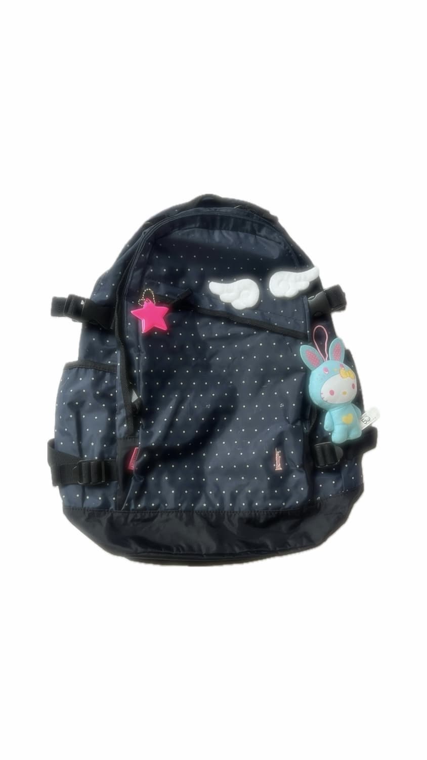 이스트보이 네이비 도트 백팩 🪽 상품이미지1