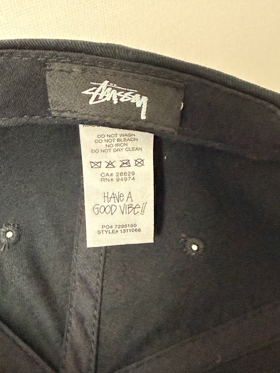 스투시 스투 아치 캡 상품이미지2